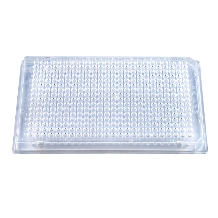 Laboratory equipment 40ul 384 PCR plate with skirt