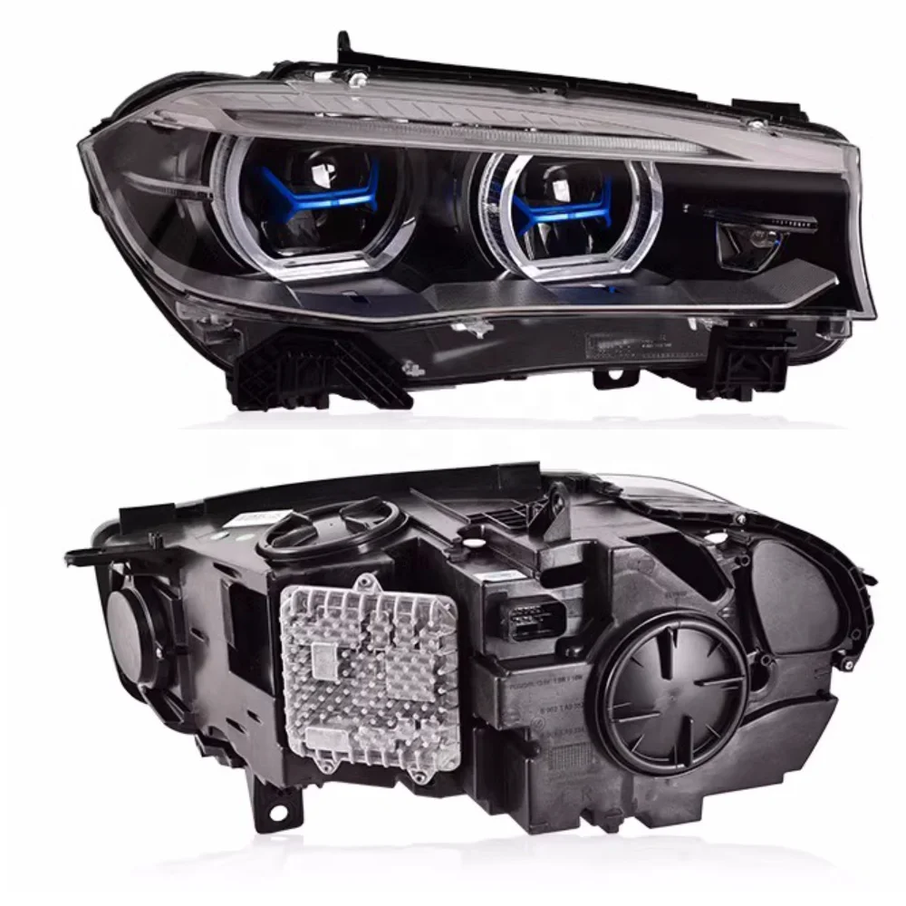 Auto-y Stylish Modified Laser Headlight for BMW X5 F15 2013-19 Upgrade LED DRL Light Car Accessories for BMW X5 F15
