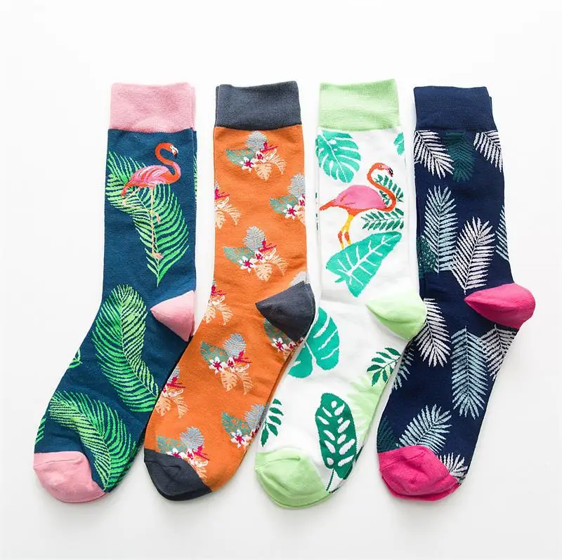 Wholesale Hot Selling Cotton Unisex Fashion Socks Men Pastel Colours