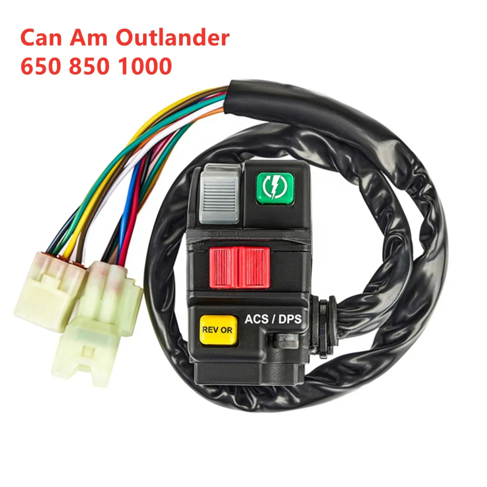 Left Handlebar Control Switch For ATV Can Am Outlander 650 850 1000 Renegade 570 850 1000 (1600513340778)