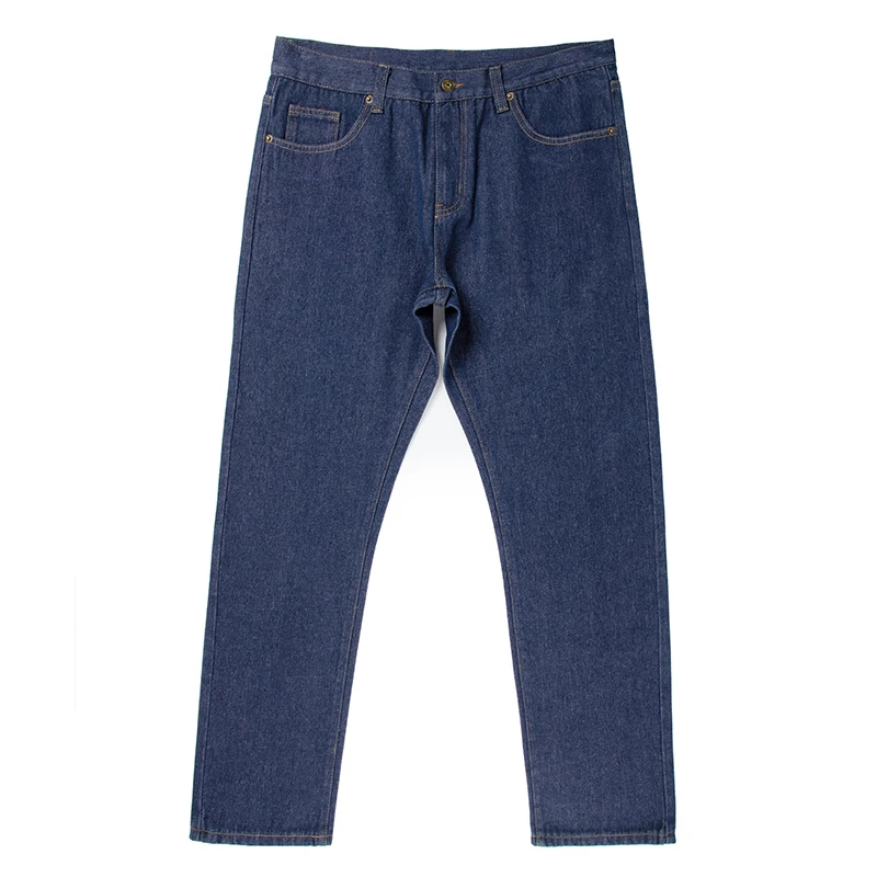 Wholesale Custom Small Quantity Casual Jeans Washed Denim Trousers Fashion Classic Jeans