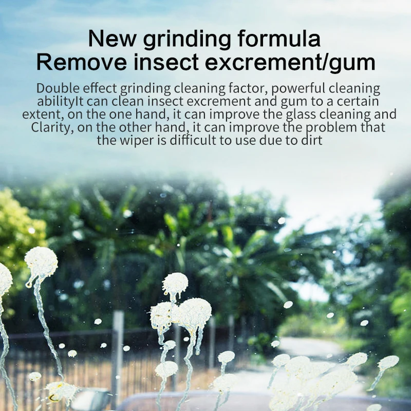 In stock car glass oil film remover care  powerful oil film removal for other car care products & cleanings