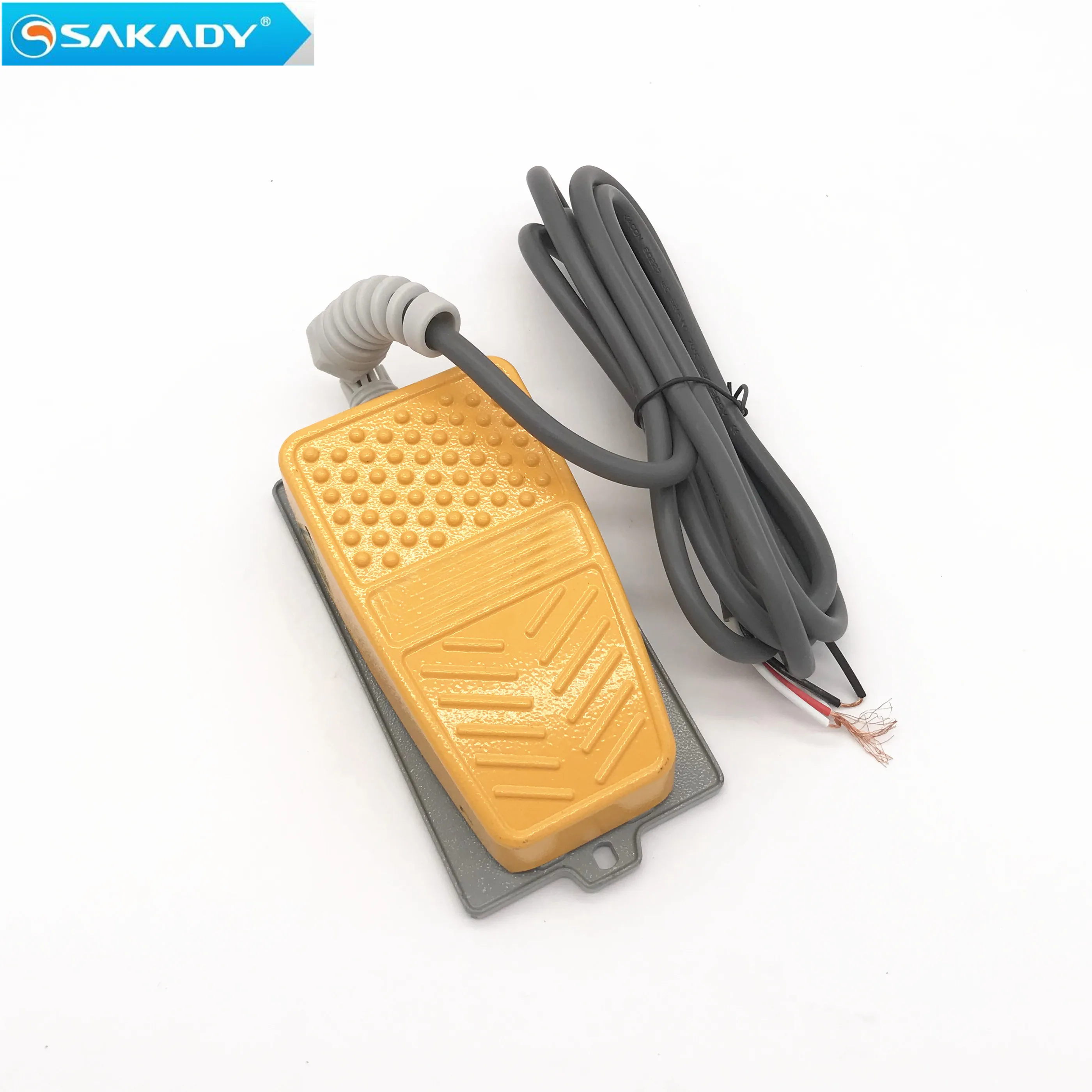 10A 250V Waterproof Foot Pedal Switch with Cable Gland