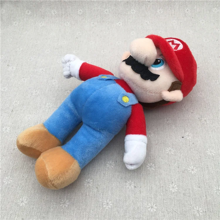 New Super Bros Plush Toy Mario Doll Toy Soft Stuffed Animal Dolls Toy Kids Children Birthday Christmas Gift