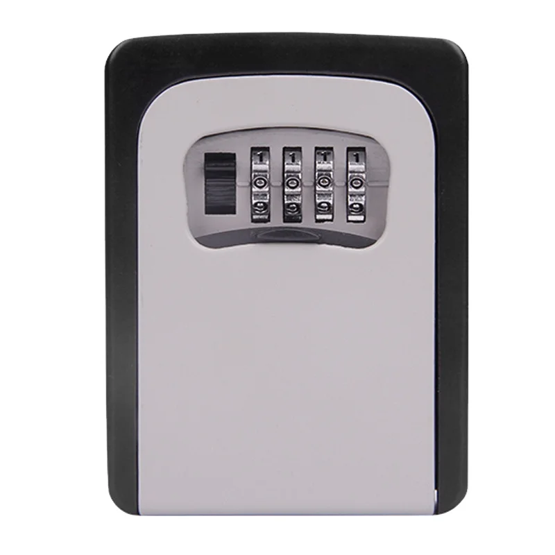 KB-901lock box aluminum alloy and zinc alloy 4 numbers metal combination key box