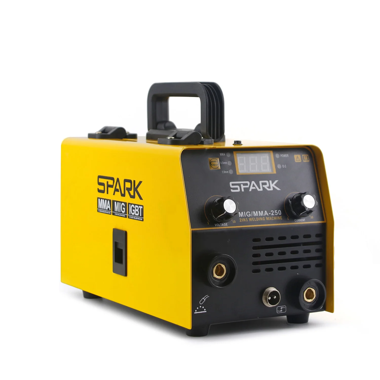 Mini Mig-250 mma 2 in 1 welding machine soldadora mig sin gas mig welding wire