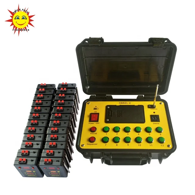 Liuyang Happiness 24 сигнала 500 м, беспроводной пульт дистанционного управления, система обжига фейерверков с CE cetifacation