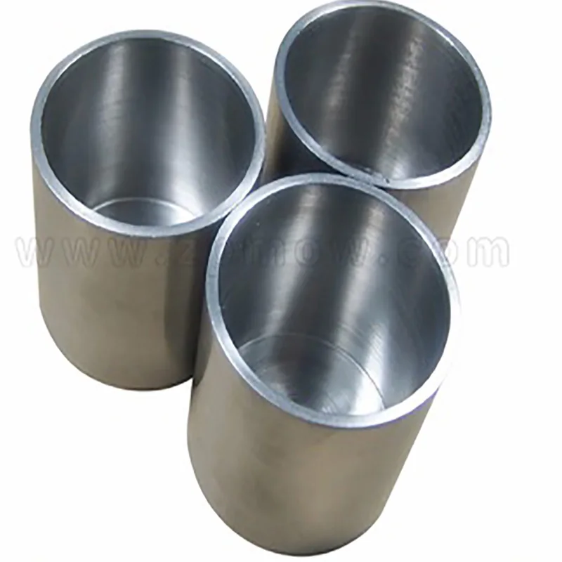 high quality sintered molybdenum crucible for sale SG High purity tungsten carbide crucible cup/melting pot