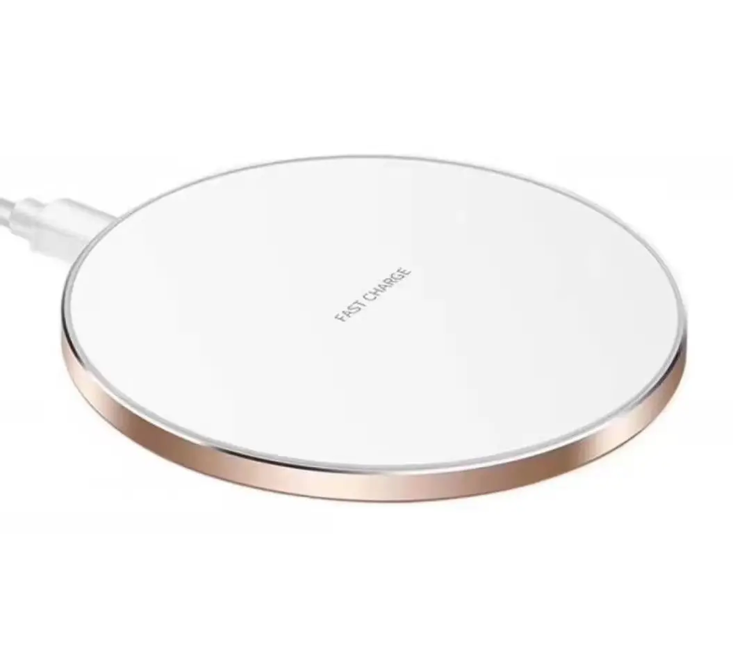 With CE ROSH Factory Price High Quality QI Wireless Charger for Smart Phone metal wireless charging