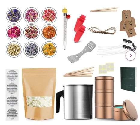 Wholesale Printing LOGO Color Box DIY Candle Making Kit