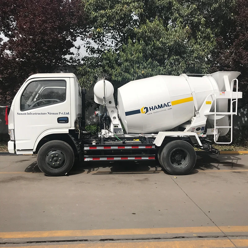 2 cubic meter 2.5 cubic meters 16m3 2m3 truck mounted electric concrete mixer truck weight