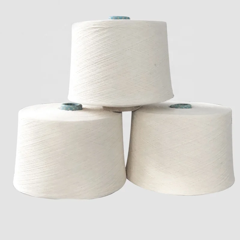 Quality 100 Cotton Raw Yarn Customized Color Cotton Yarn for Weaving and Knitting