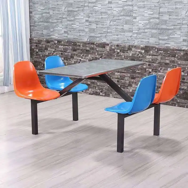 Настраиваемые столовые обеденные столы и стулья из высококачественного стекловолокна армированного материала