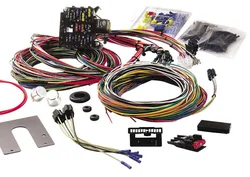 High quality 14 circuit wiring harness for street muscle car hot rod rat XL copper wiring harness 12 V wiring harness kit