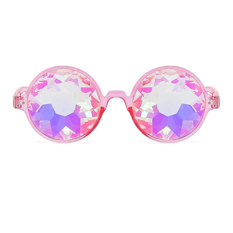Disco Mosaic Ball Sunglasses Kaleidoscope Glasses Party Eyeglasses lentes de sol