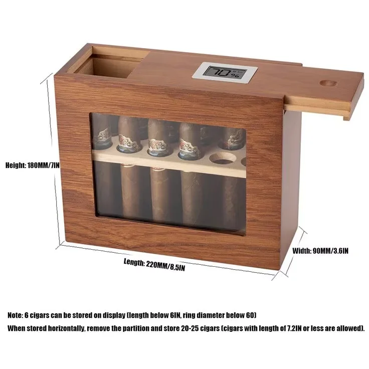 Cigar storage box Wooden cigar collection box manufacturers direct supply