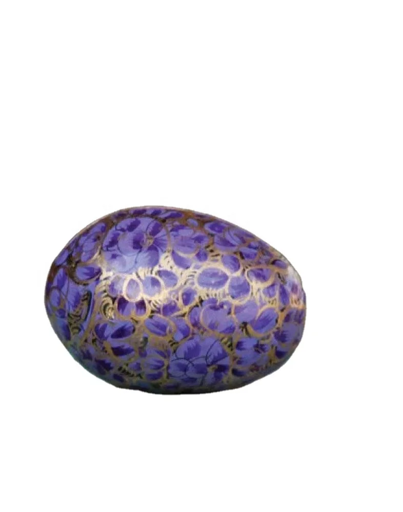 Hand painted easter eggs with eco friendly colors from kashmiri artisians