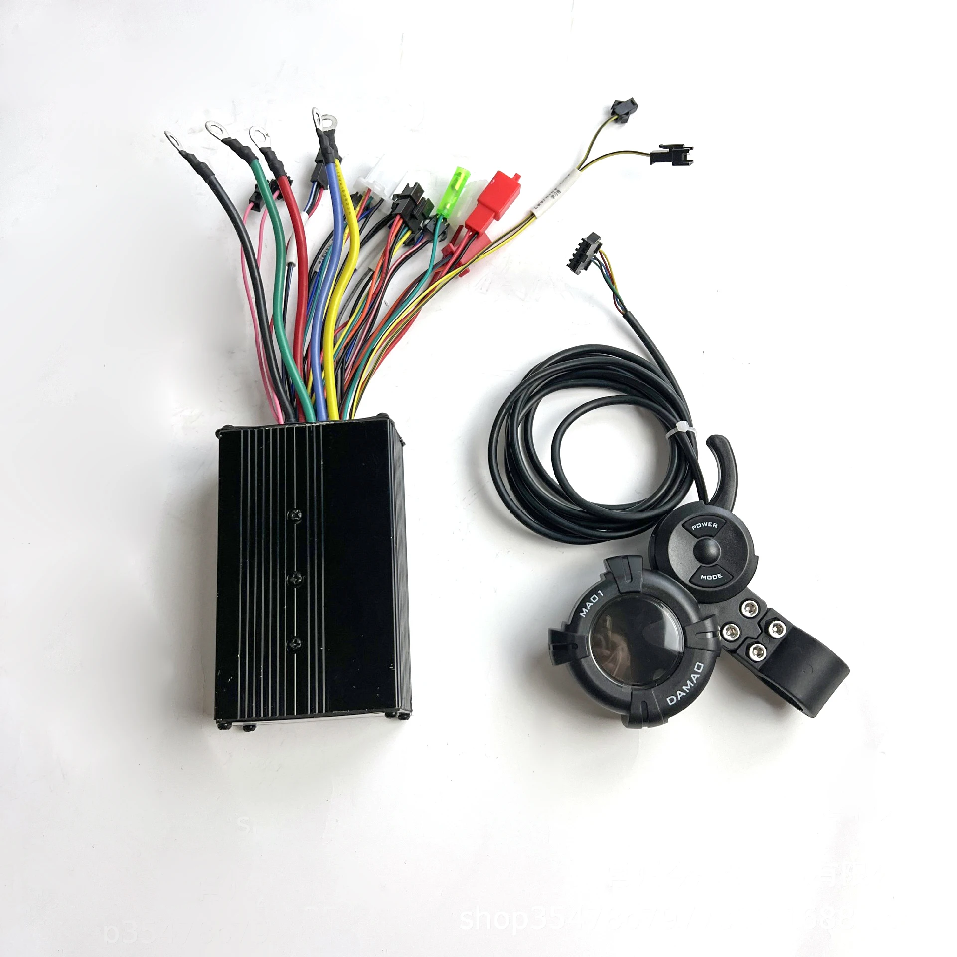 36V 72V 50A Hub Motor Controller with LCD Display for Electric Scooter