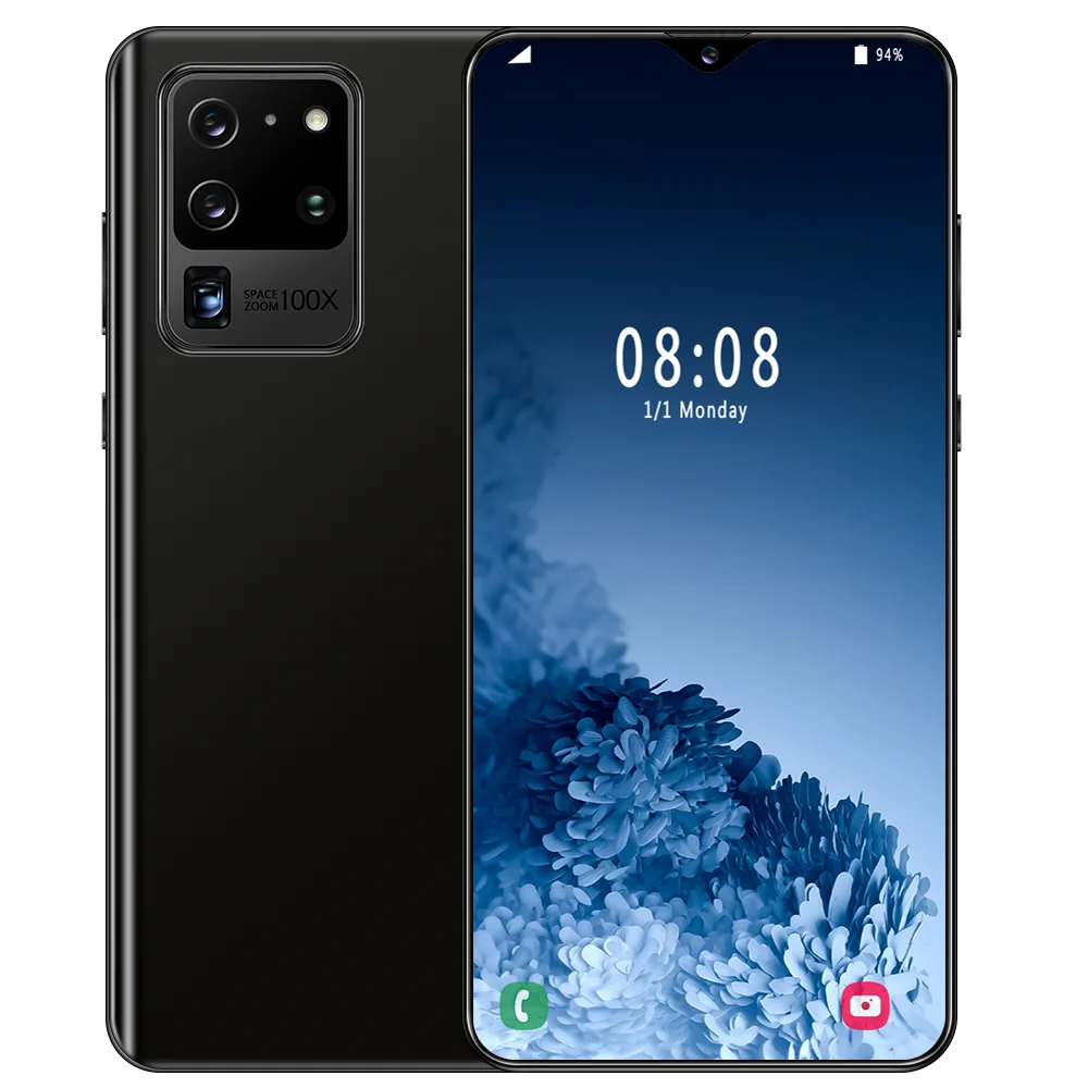 
new celulares S20U Plus Mobile phone 6.5 Inch Smart Phone 12+512gb Android telephone 