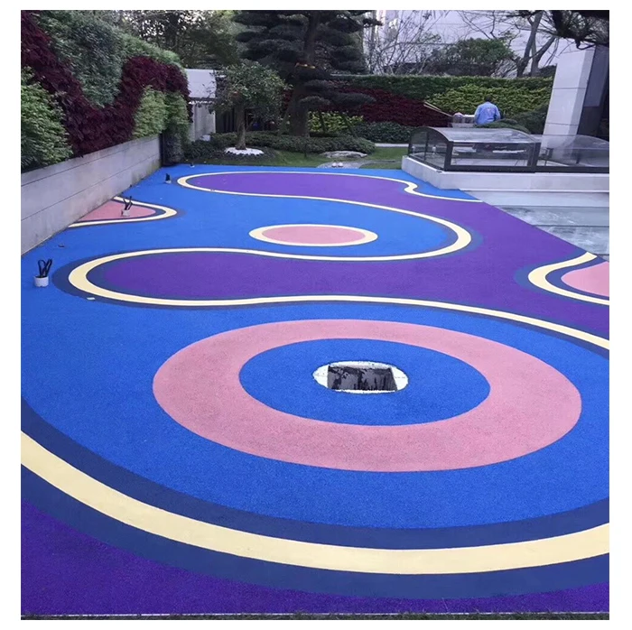 Ecolastic Wetpour Rubber Granules Topping