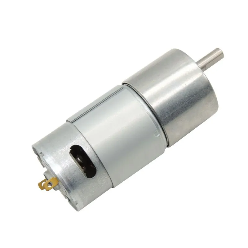 Factory High Torque 37 MM Miniature DC Gear Motors 12V 24 V 30 RPM for Medical Devices