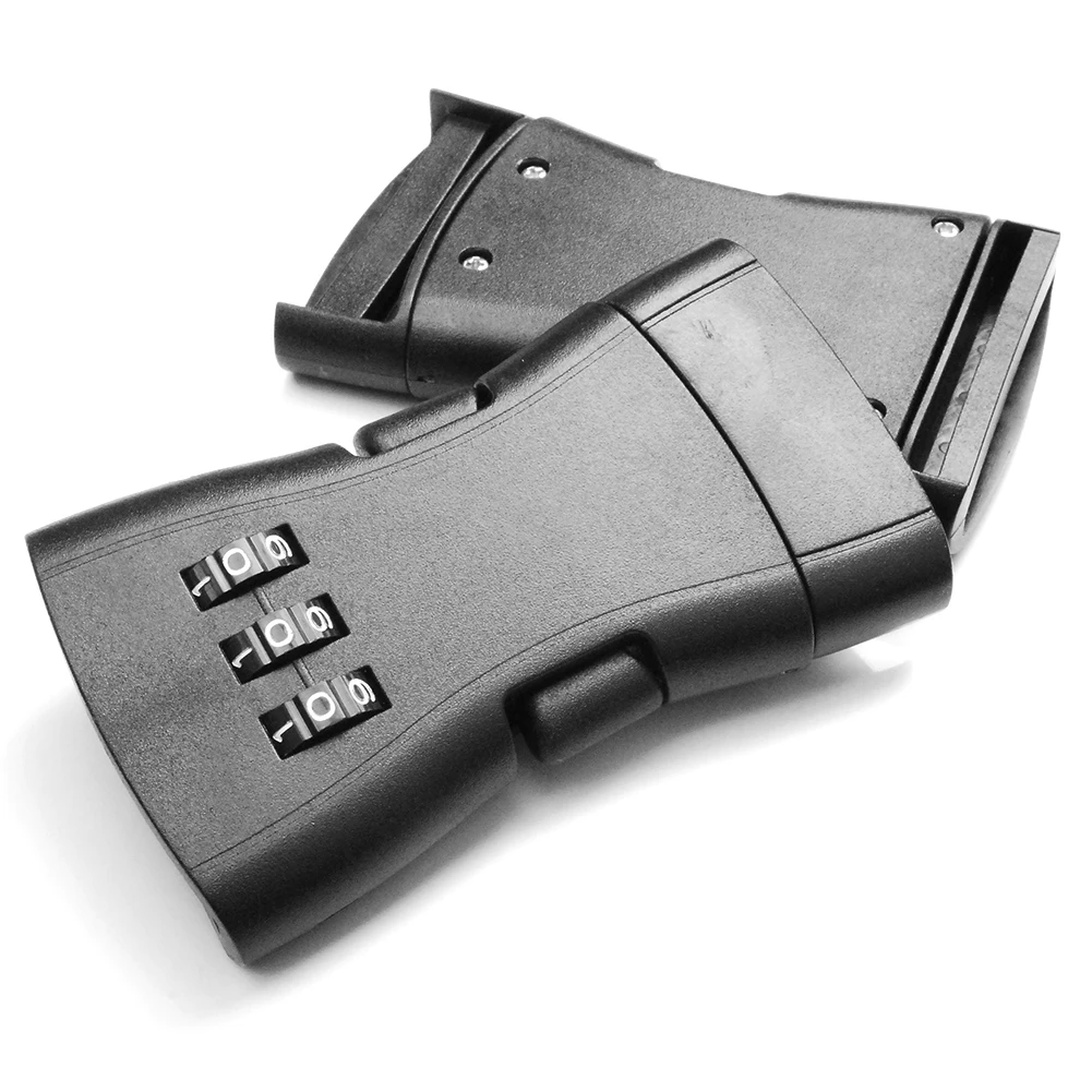 45mm Quick Side Release Buckle Webbing Password Safety Detach Buckles Outdoor Backpack Strap Luggage Bag Accessories #FLC416-45B