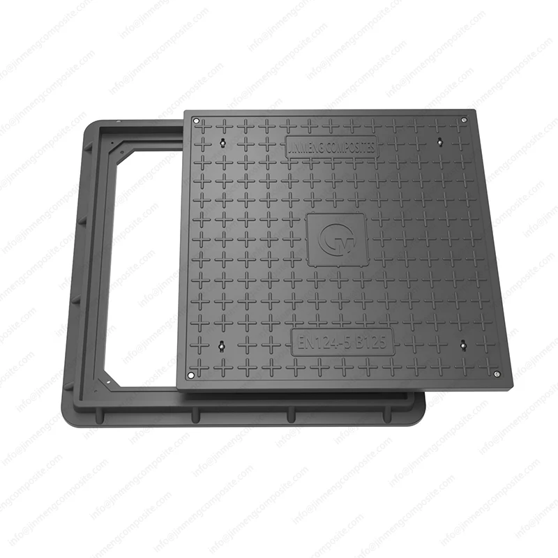 Best price plastic inspection chamber en124 B125 manhole cover Drain Inspection Cover
