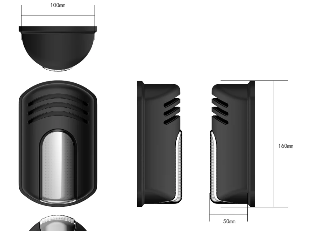 indoor alarm sounder 110db,3 sounds
