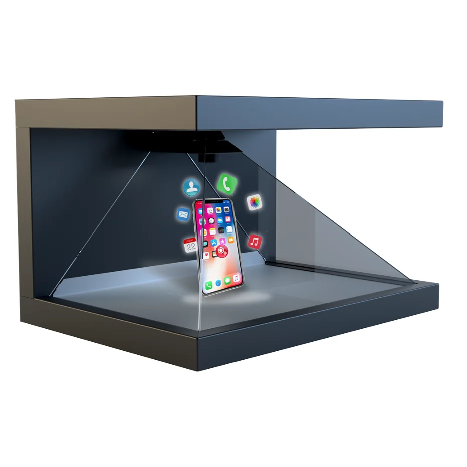 19 inch Advertising 270 degree 3d holographic display /270 degree holographic