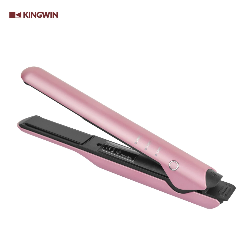 Ceramic flat iron ionic hair straightener