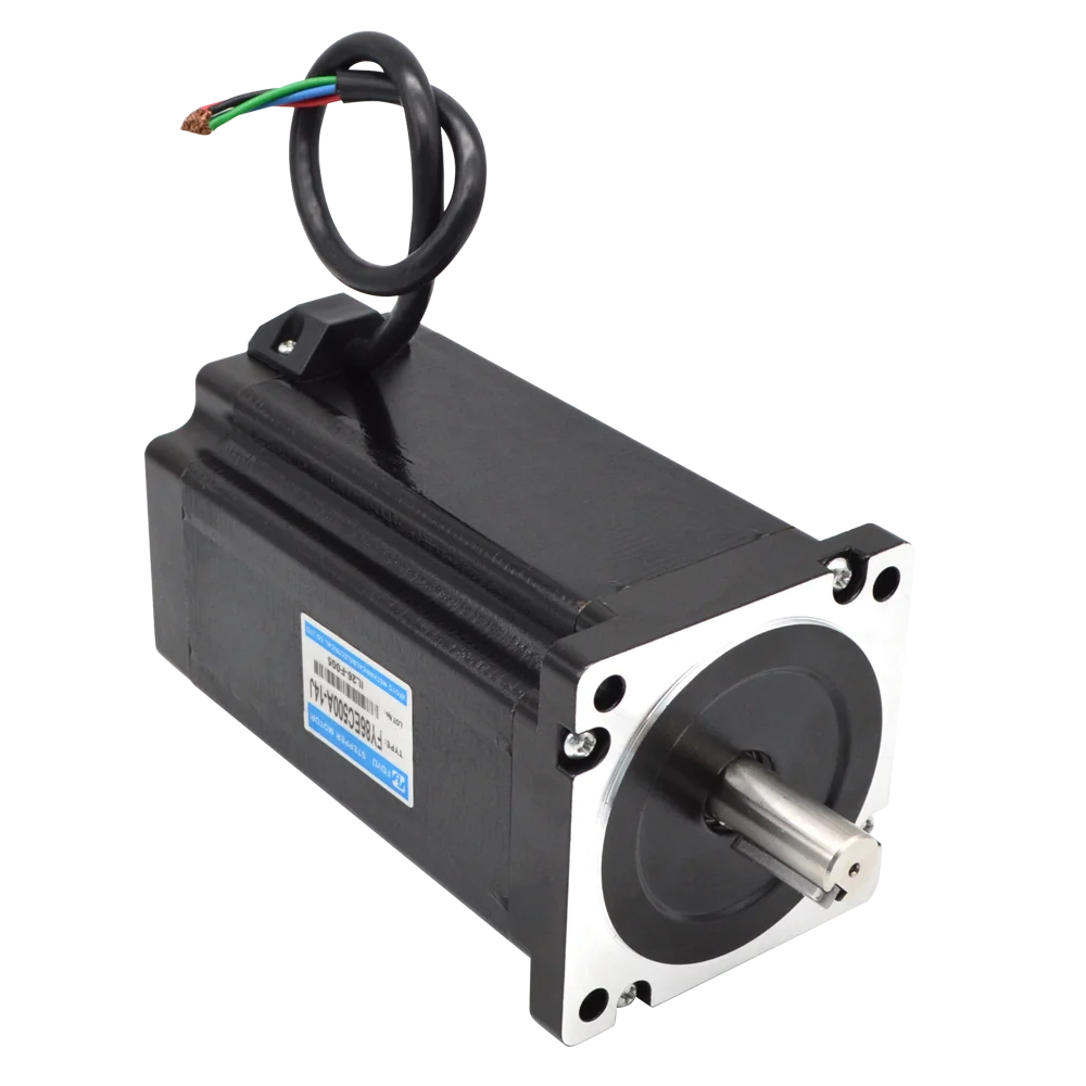 Nema 34 2 фазы шагового двигателя 12Nm 5.0A 150 мм на всю длину туловища 4пр 14 мм вал DIY ЧПУ Станок токарно-винторезный с фрезерный станок