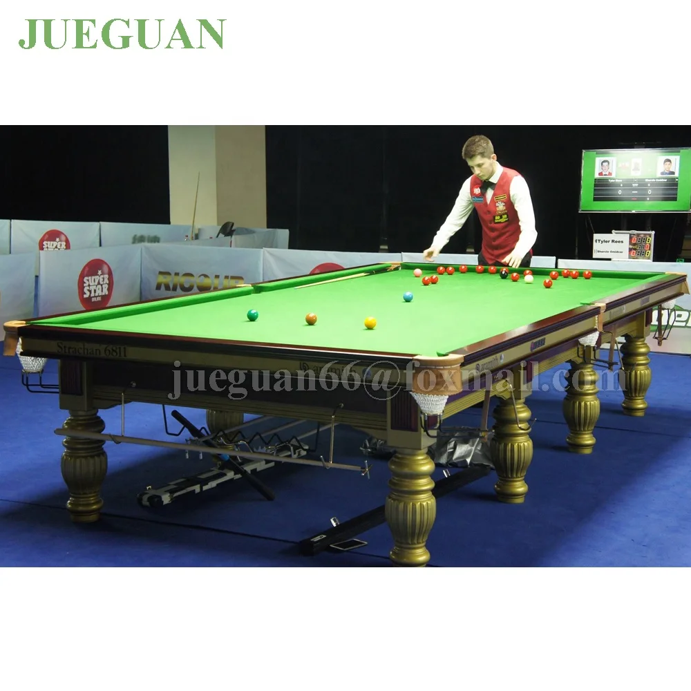 Factory price 9ft sender snooker pool table of snooker table in Pakistan