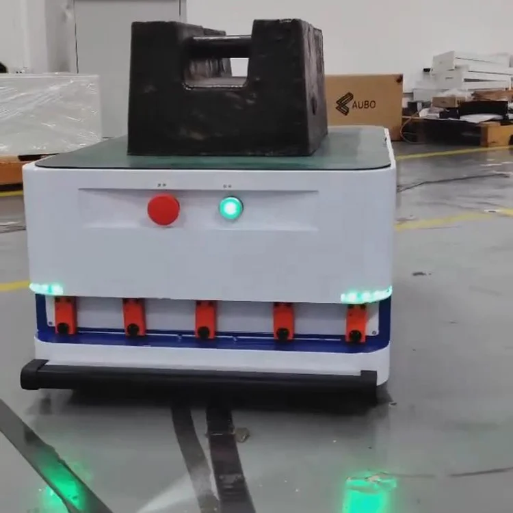 New Technical Fast Speed Warehouse Robot AGV Automatic Guided Vehicle Magnetic Guiding AGV