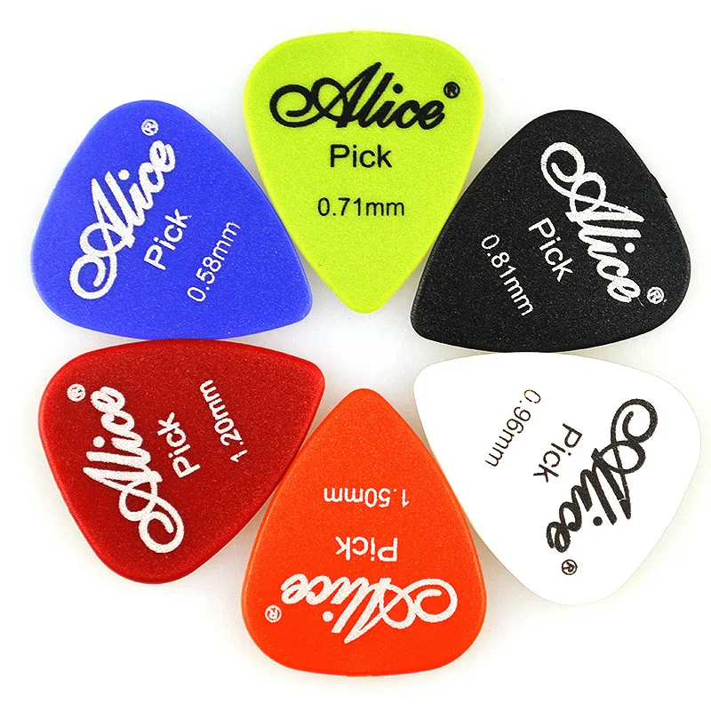 100pcs/set matte alice guitar picks guitar accessories