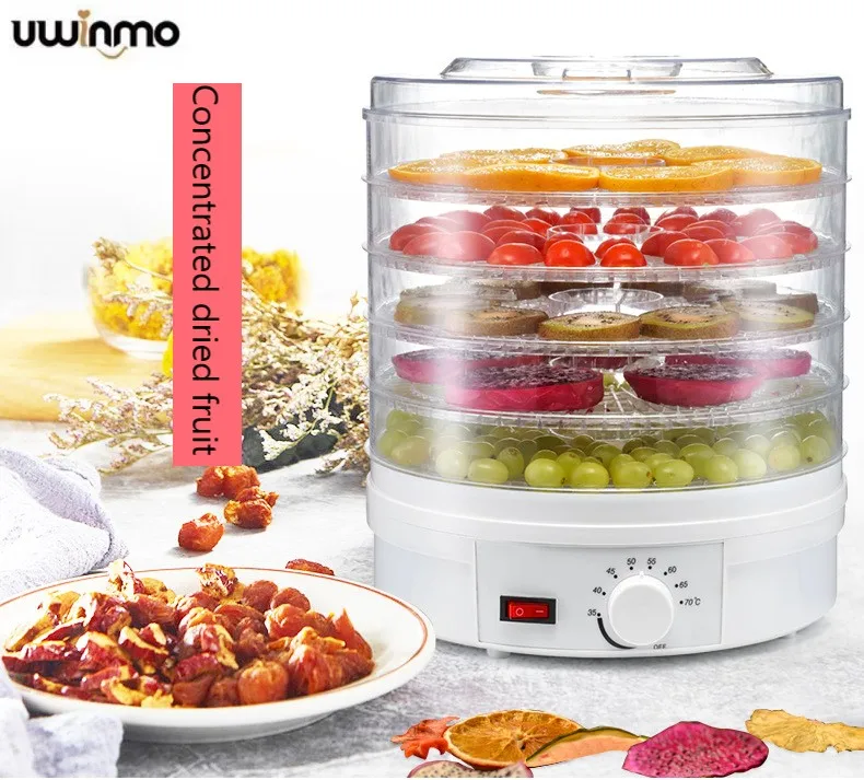 food drying spin-drying dried fruit machine fruit tea dehydrator food air dryer electrical 110V Fruit vegetable dryer