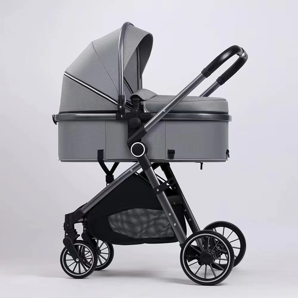 RHS-STR24 2024 Hot Selling Hi-Q(high quality) China whole Portable Folding High landscape 3 in 1 Baby Pram Stroller