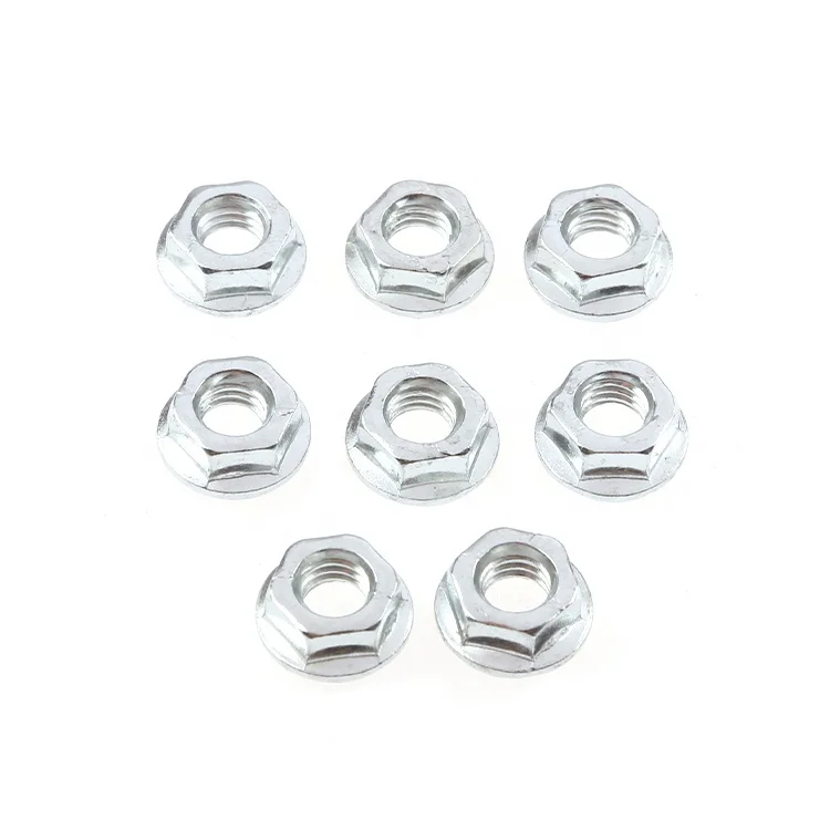 Manufacturers Fastening Hexagon Stainless Steel Nylon Flange Lock Nuts