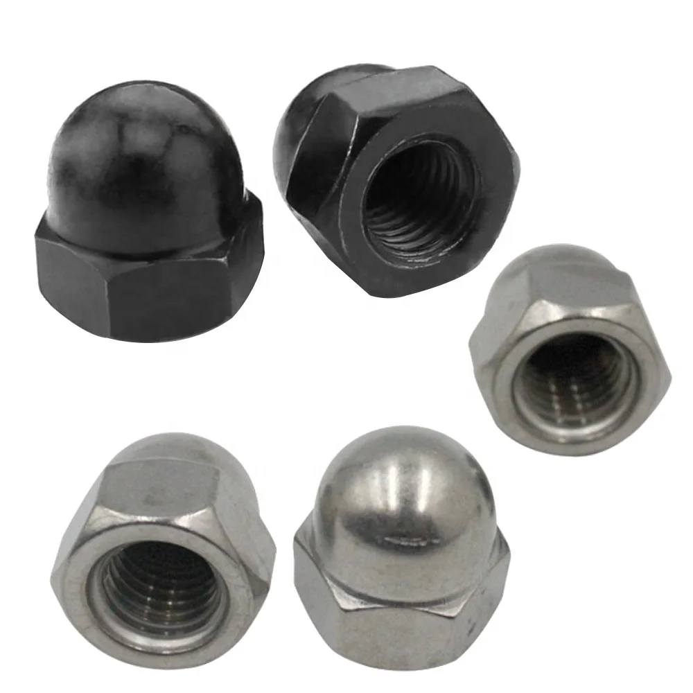 M3 M5 M8 Hexagon Domed Cap stainless steel nut Domed Nut fastener cap nut