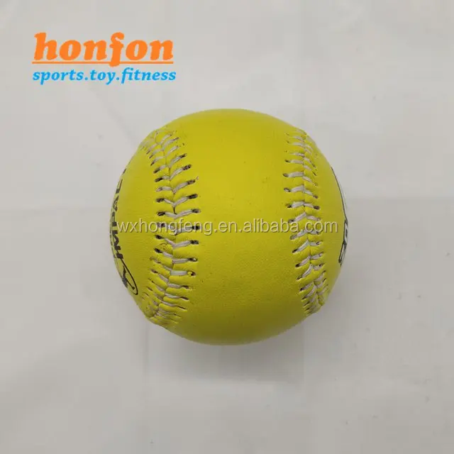 6oz leather weighted balls for softball training balls