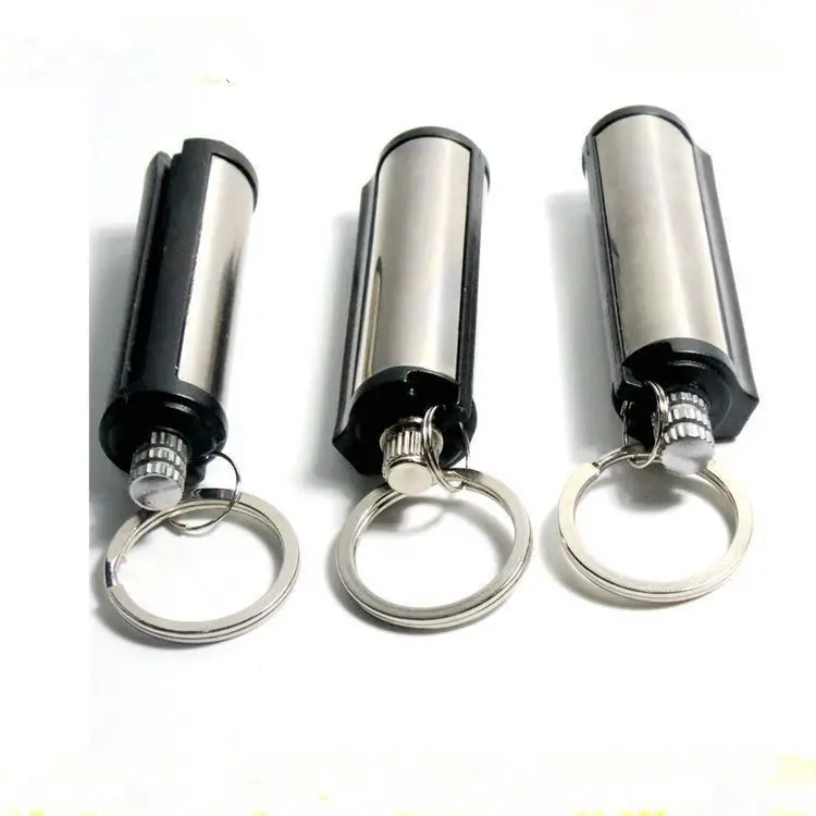 10,000 times matches waterproof and explosion-proof creative gifts metal cylindrical matches
