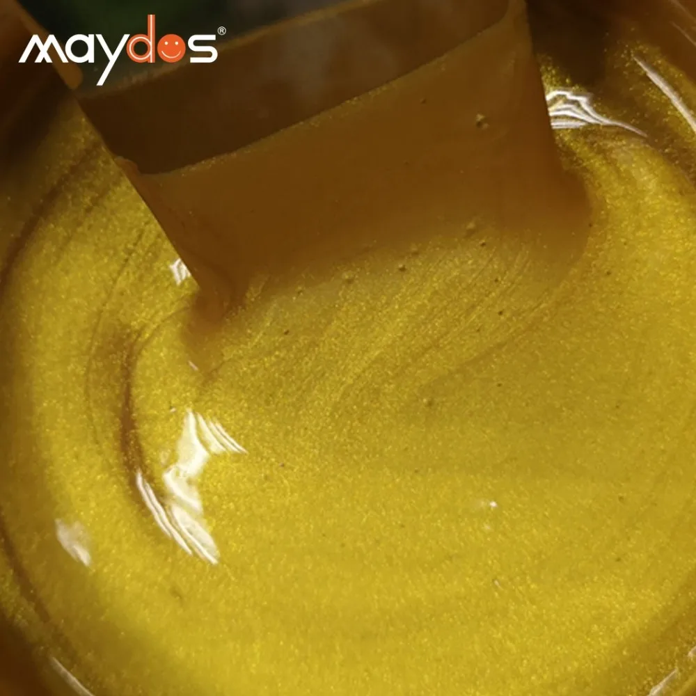 Maydos водная основа Золотая краска для стен, дерева, металла