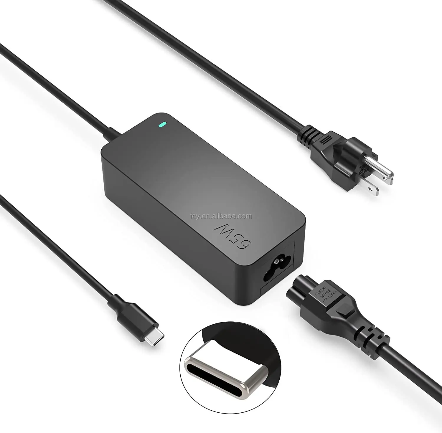 Hot Sale 65W 20V 3.25A Universal USB Type C PD Laptop Adapter Charger For APPLE DELL HP LENOVO ASUS ACER SAMSUNG TOSHIBA