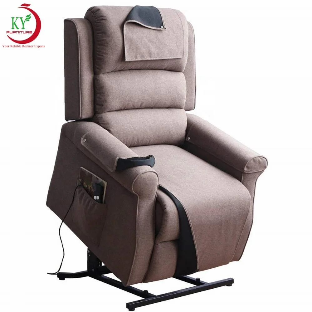 JKY Furniture ZOY Modern Design Comfortable Soft Fabric Good Electric Power Lift Recliner Chair with for Elderly Patient