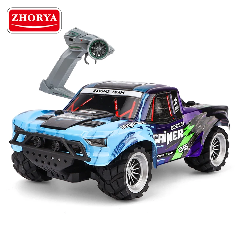 Zhorya 1/18 27 MHZ Remote Control Racing Car Toy Electric Remote Control Cross-country Car RC racing Car Toy