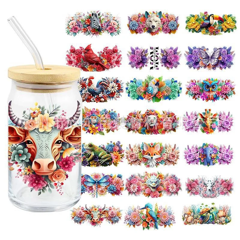 factory price high quality uv dtf film 30 42 60CM pet printing ab film foils for roll to roll uv dtf printers