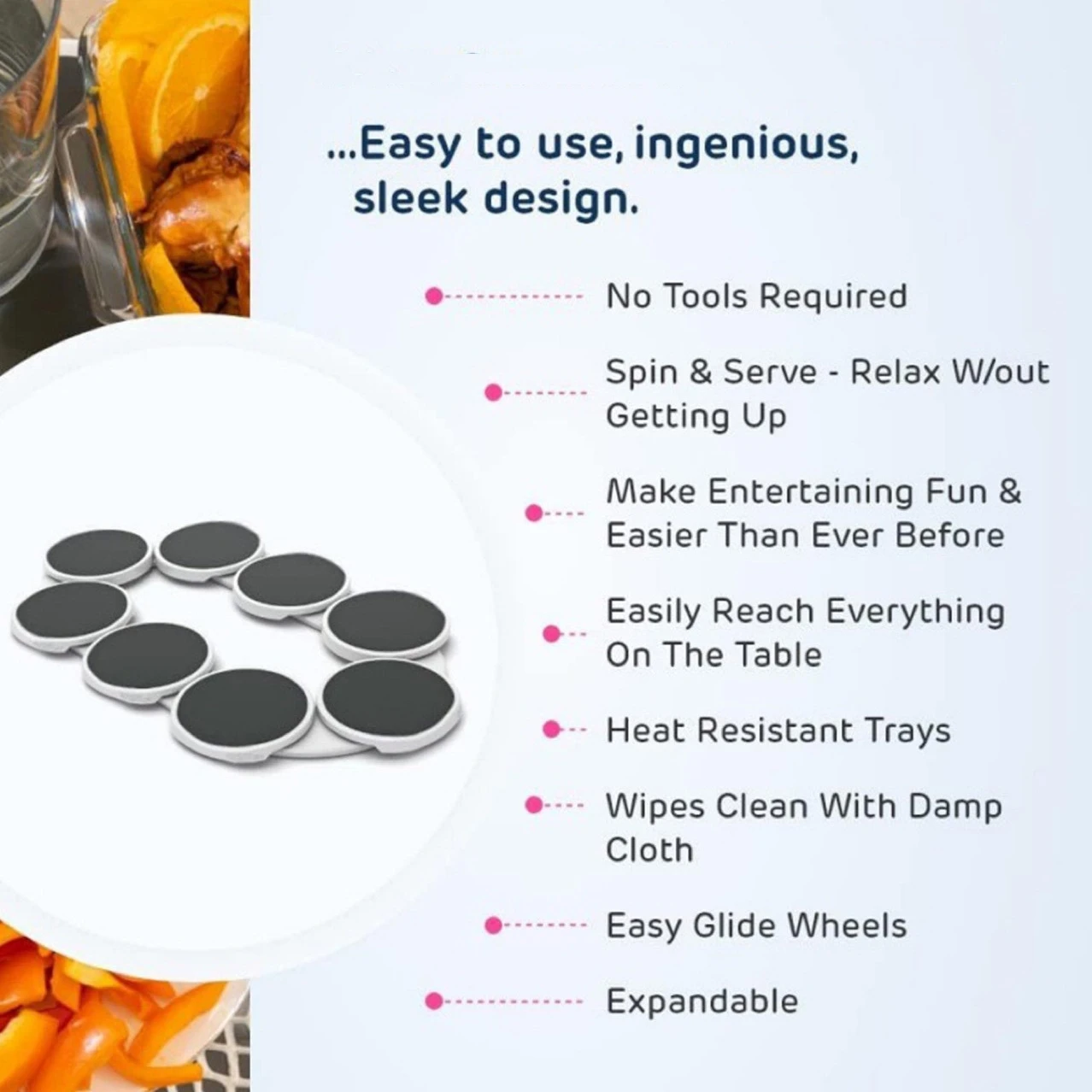 Органайзер для кухонных шкафов с крышкой