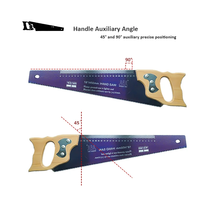 Ручная пила для деревообработки 65 млн 18 дюймов