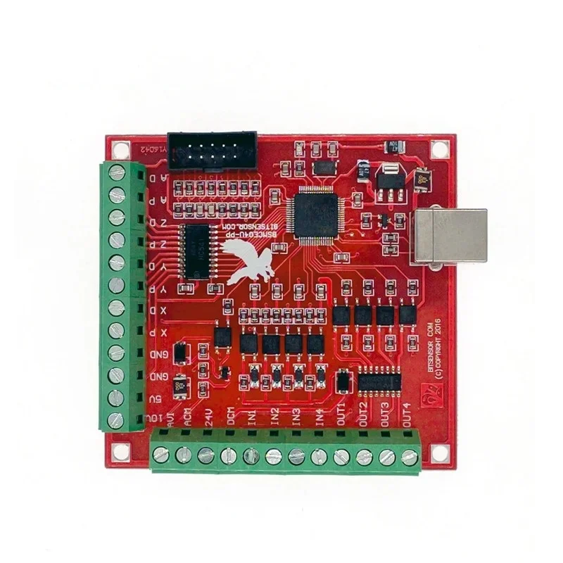 Горячая плата с разъемом CNC USB MACH3 4 оси 100 кГц поддержка шагового и серводвигателя интерфейс водителя контроллер движения драйвера