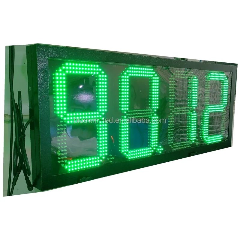 Waterproof IP65 LED Advertising Screen 88.88 for Gas Station Price Display