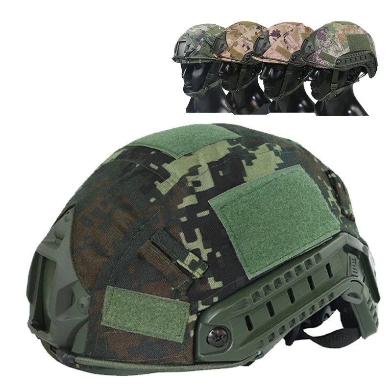 FAST winter and summer tiger spot camouflage helmet hood cover camouflage helmet cloth cover adjustable